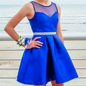 Dillards Blue Prom Dress